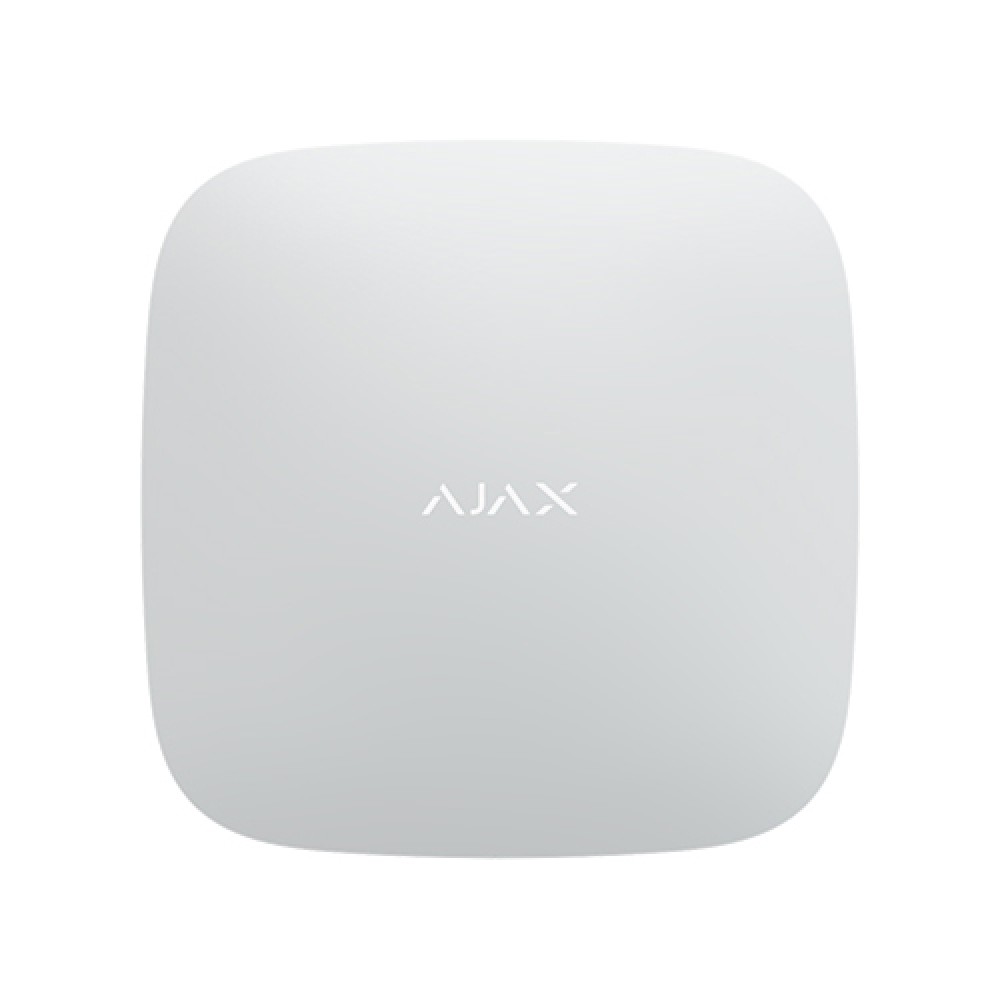 Ajax Hub 2 Plus control panel (white)